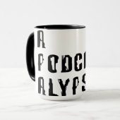 Apodcastalypseのマグ マグカップ (正面左)