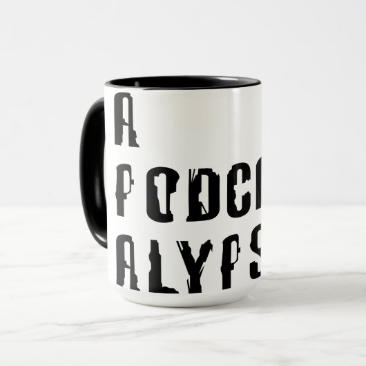 Apodcastalypseのマグ マグカップ (正面左)