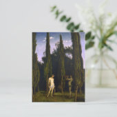 ApolloとMarsyas by Hans Thoma Postages ポストカード (スタンド正面)