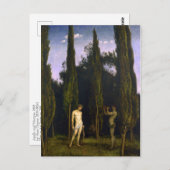 ApolloとMarsyas by Hans Thoma Postages ポストカード (正面/裏面)