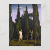 ApolloとMarsyas by Hans Thoma Postages ポストカード (正面)