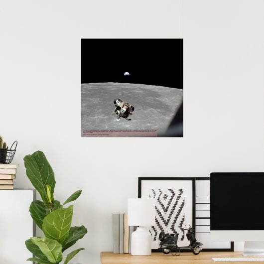 Apollo 11 Docking ポスター (ホームオフィス)