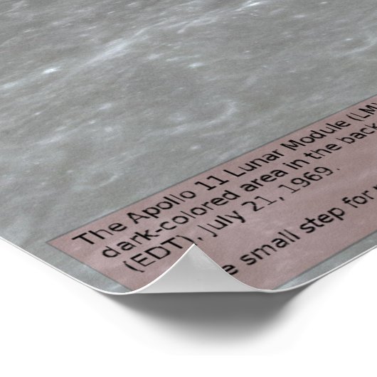 Apollo 11 Docking ポスター (角)