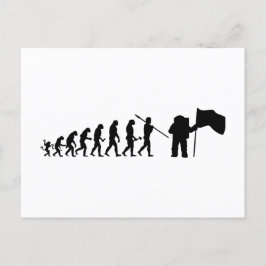 Apollo 11 Mondlandung Evolutionstheorie  ポストカード