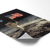Apollo 11 – Neil Armstrong sets foot on the Moon ポスター (角)