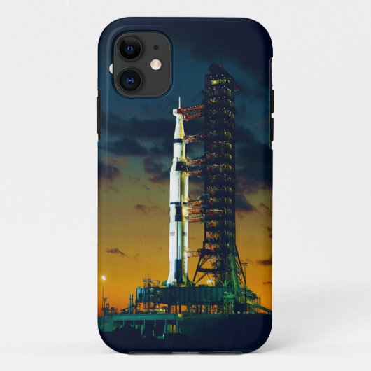 Apollo 4 Saturn V on Pad A Launch Complex 39 Case-Mate iPhoneケース (裏面)