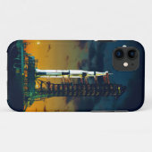 Apollo 4 Saturn V on Pad A Launch Complex 39 Case-Mate iPhoneケース (裏面(横))