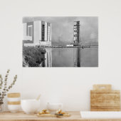 Apollo 8ロールアウトから車両アセンブリ建物 ポスター (キッチン)