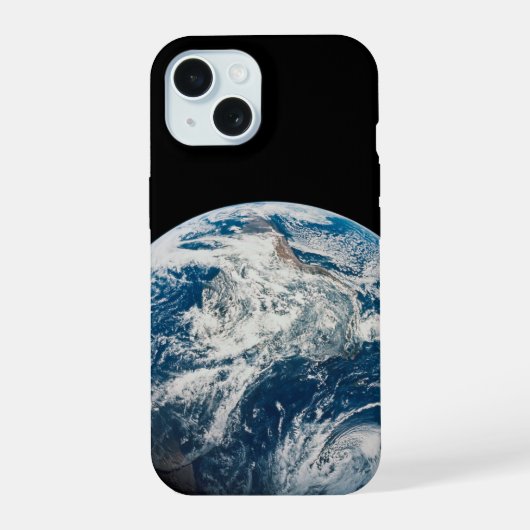 Apollo 8宇宙船から撮影された地球 iPhone 15ケース (裏面)