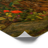 Apollo and Daphne by John William Waterhouse ポスター (角)