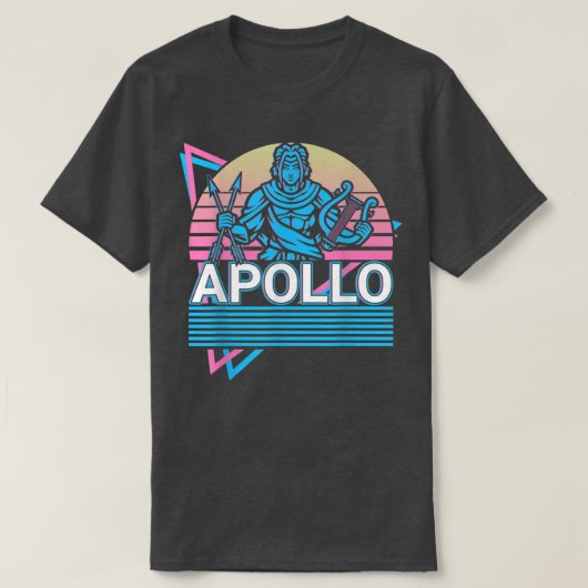 Apollo Greek God Ancient Greece Tシャツ (デザイン正面)