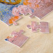 Apollo in Sun Chariot Holding a Golden Harp ジグソーパズル (側面)