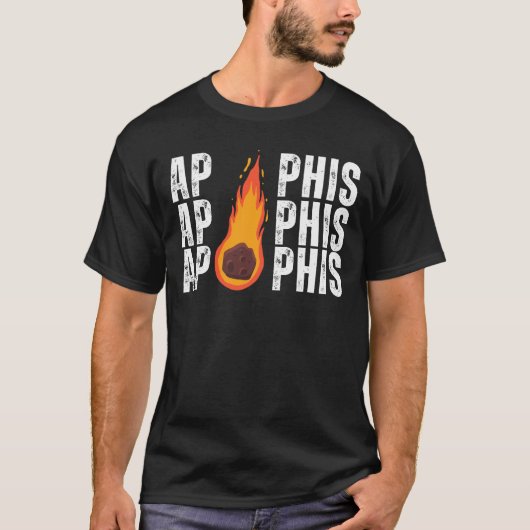 Apophis 2029小惑星天体99942天文学宇宙 tシャツ (正面)