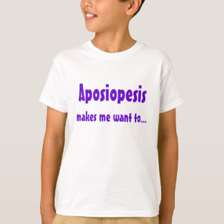 Aposiopesis Tシャツ