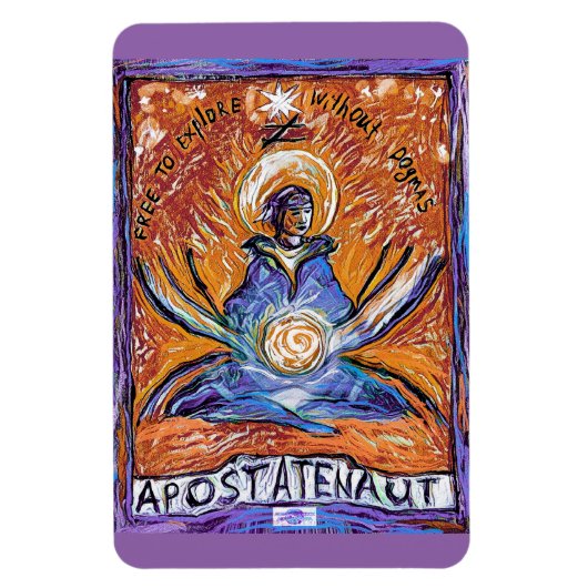 Apostenaut – ドグマなしで探索 マグネット (縦)