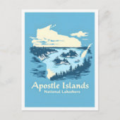 Apostle Islands National Lakeshore Wisconsin ポストカード (正面)