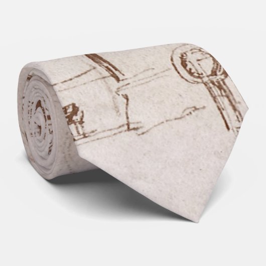 Apostle Jacobus Sforza Castle, Leonardo da Vinci ネクタイ (ロール)