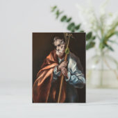 Apostle St. Thaddeus by El Greco ポストカード (スタンド正面)