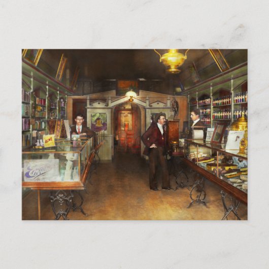 Apothecary – 魔書とポーション1913 ポストカード (正面)
