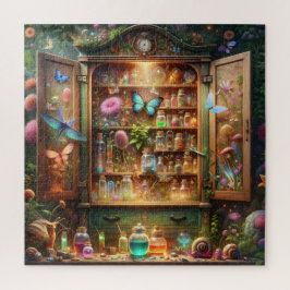 Apothecary Butterfly Cabinet Magical Potions ジグソーパズル