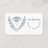 Apothecary Herbalist Mystical Eye and Herbs Reiki 名刺 (正面)
