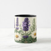Apothecary Herbs Mug - Vintage Botanical Medicine  マグカップ (中央)