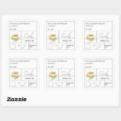 Apothecary Rooibos Herbal Tea  Label スクエアシール (シート)