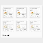 Apothecary Sage Herbal Tea  Label スクエアシール (シート)
