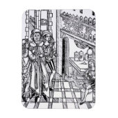 Apothecary's shop, from 'Das Buch der Cirugia' pub マグネット (縦)