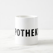 apothekerin コーヒーマグカップ (中央)