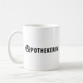 apothekerin コーヒーマグカップ (左)