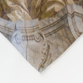 Apotheosis of Hercules in Chateau de Versailles フリースブランケット (角)