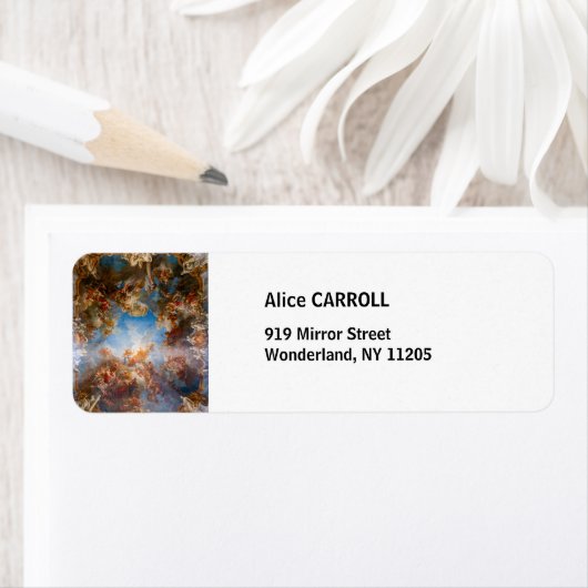 Apotheosis of Hercules in Chateau de Versailles ラベル (インサイチュ)