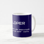 App Developer Job Definition – Funny Mug コーヒーマグカップ (正面右)