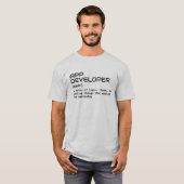 App Developer Mens T-Shirt - Funny Definition Tシャツ (正面フル)