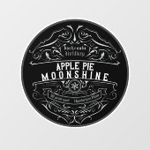 Appalachia Moonshine Labelウィンドウの固定 ウィンドウサイン (シート)