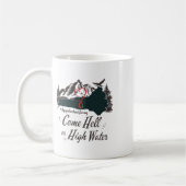 Appalachia Strong Come Hell Or High Water Mountain コーヒーマグカップ (左)