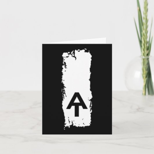 Appalachian Trail Blaze Pocket Patch  カード (正面)