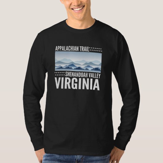 Appalachian Trail Hikers Hiking at Shenandoah's Va Tシャツ (正面)