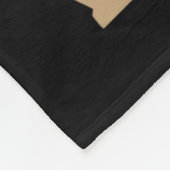 Appalachian Trail Hiking Map  フリースブランケット (角)