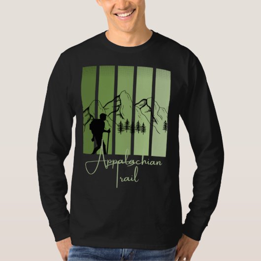 Appalachian Trail Hiking National Park East Coast  Tシャツ (正面)
