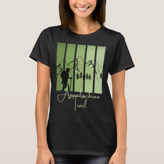 Appalachian Trail Hiking National Park East Coast  Tシャツ (正面)