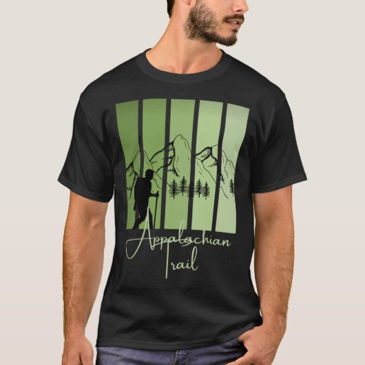 Appalachian Trail Hiking National Park East Coast  Tシャツ (正面)