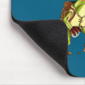 Appalachian Trail New York Hiking Frog _1  マウスパッド (コーナー)