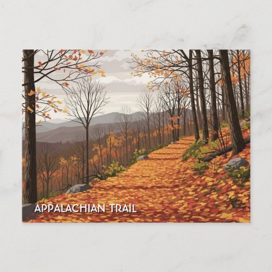 Appalachian Trail Travel ポストカード (正面)
