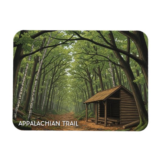 Appalachian Trail Travel マグネット (横)