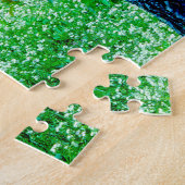 Appalachian Trail Virginia.Christmas Greetings ジグソーパズル (側面)