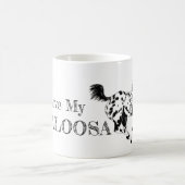 appaloosaの馬のマグ コーヒーマグカップ (中央)