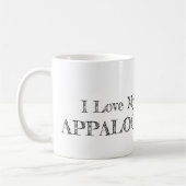 appaloosaの馬のマグ コーヒーマグカップ (左)