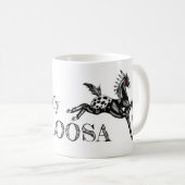 appaloosaの馬のマグ コーヒーマグカップ (正面右)